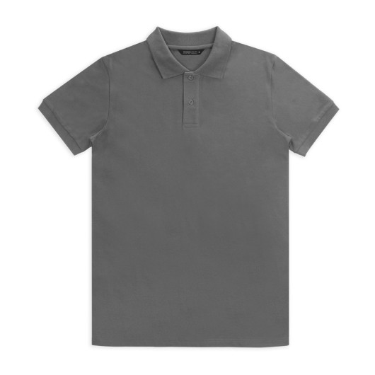 Carter Mens Polos Grey